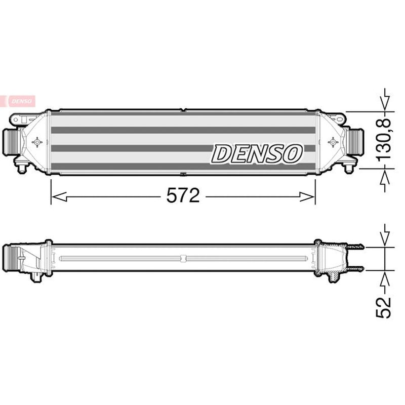 Denso Intercooler (Charge Air Cooler) DIT09103