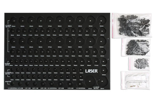Laser Tools Socket Drawer Organiser - PL