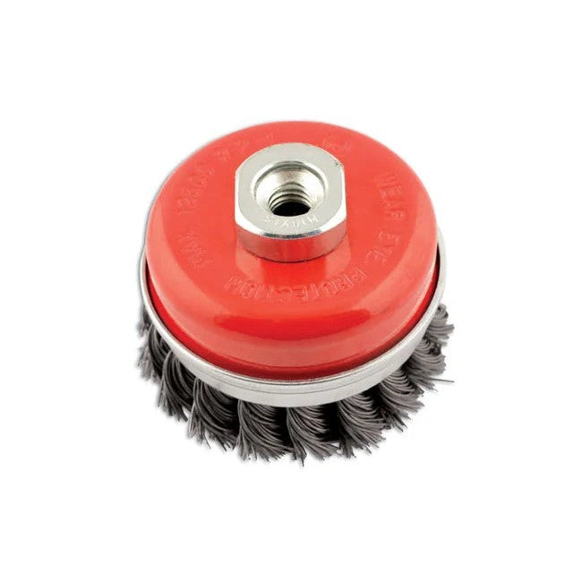 Abracs Twist Knot Cup Brush x M14 1pc 70-95mm