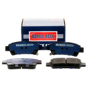 Borg & Beck 4 x Rear Brake Pad Set BBP1838