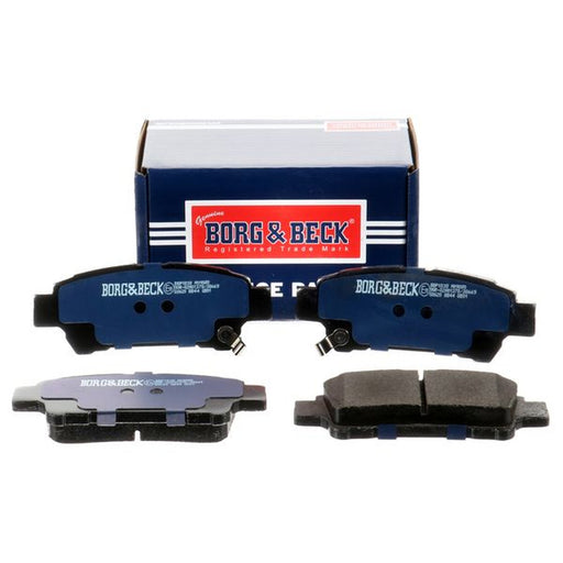 Borg & Beck 4 x Rear Brake Pad Set BBP1838