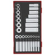 Teng Tools 32-Piece Sockets & Accessories Set TT1