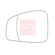 Apec Exterior Wing Mirror Glass Left AMS2633