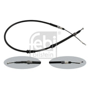 Febi Handbrake Cable Right Rear 36352