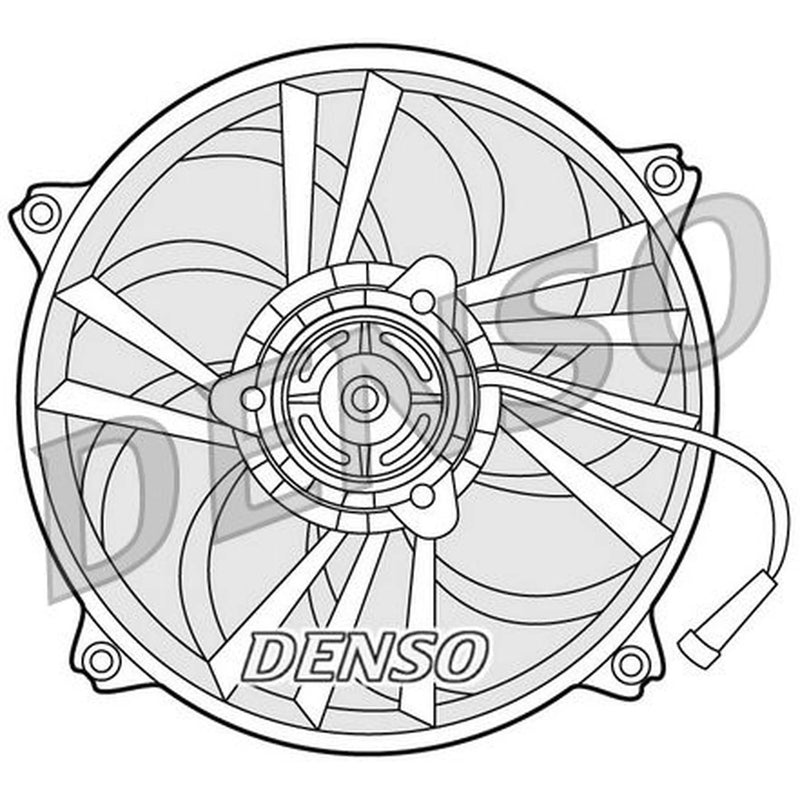 Denso Engine Cooling Fan DER21014