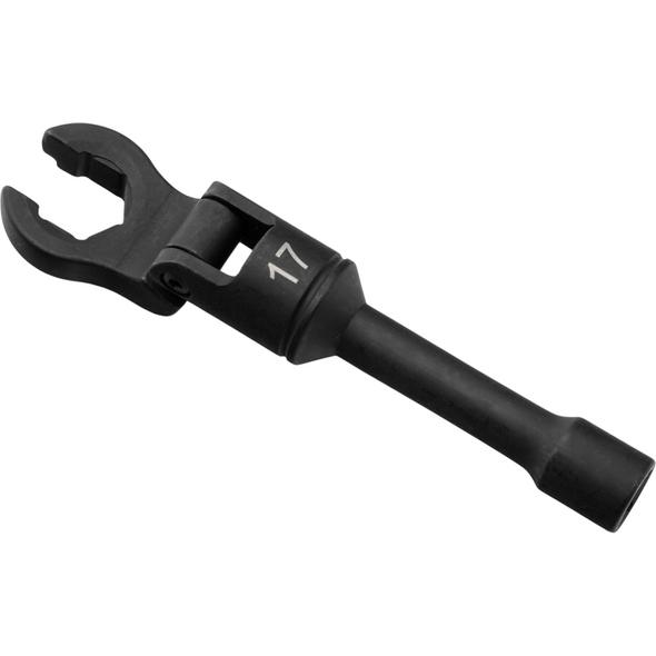 Sealey 3/8"Dr Flexi-Head Diesel Injection Wrench 17 x 140mm