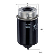 MANN-FILTER Fuel Filter Element WK 8138 OE 32925760 320A7125