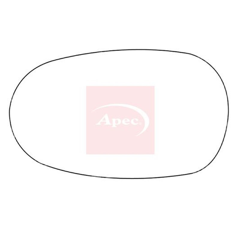 Apec Exterior Wing Mirror Glass Left AMS2719
