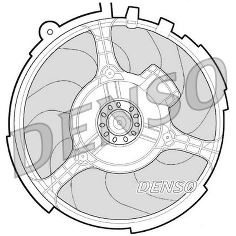 Denso Engine Cooling Fan DER09060