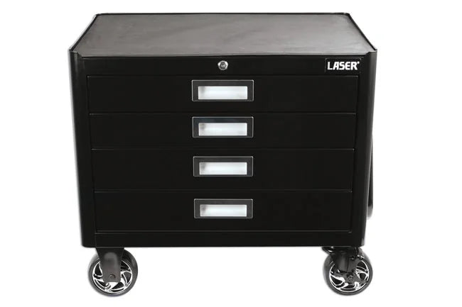 Laser Tools Workshop Trolley - 4 Drawers - PL