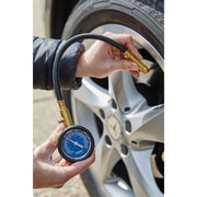 Draper Tyre Pressure Gauge with Flexible Hose 250mm