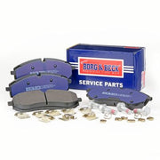 Borg & Beck 4 x Rear Brake Pad Set BBP2905