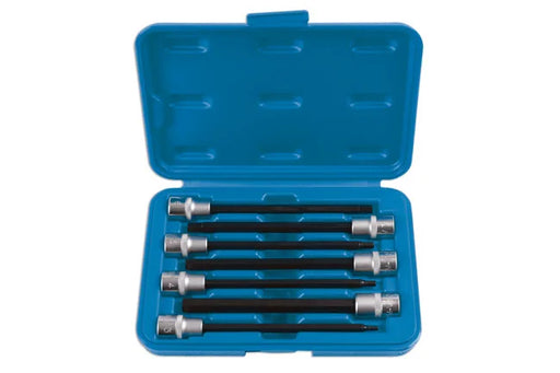 Laser Tools Extra Long Hex Socket Bit Set 3/8"D 7pc - PL