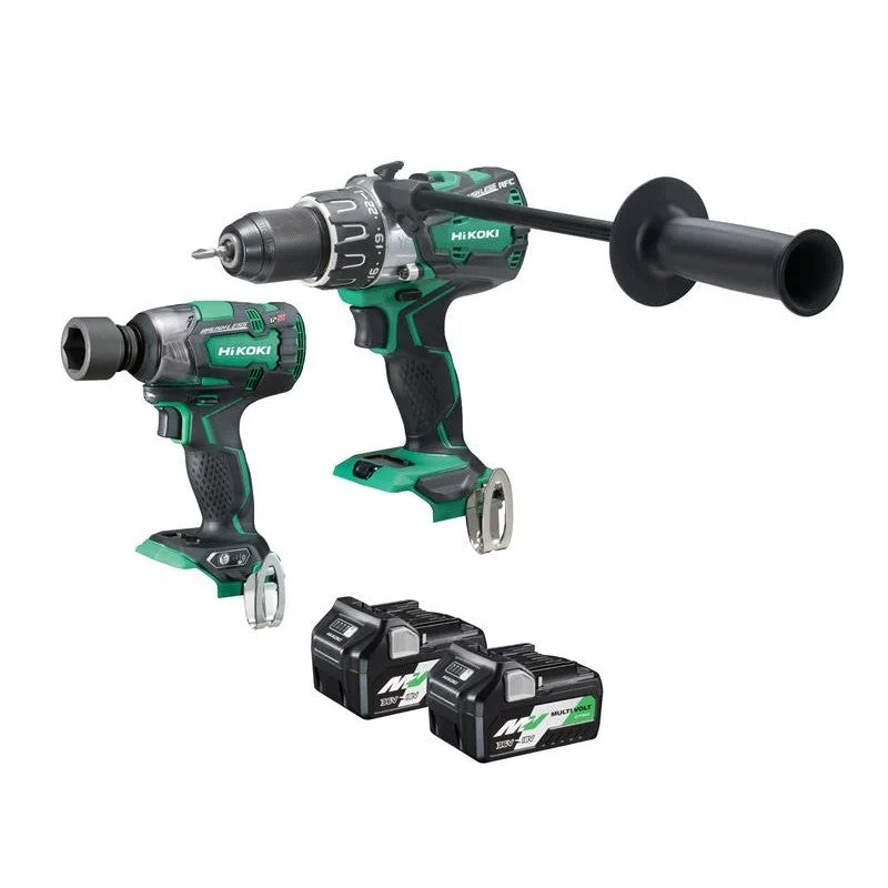 HiKOKI KC18DPLJBZ Twin Pack 18V 2 x Multi Volt Li-ion - KC18DPLJBZ