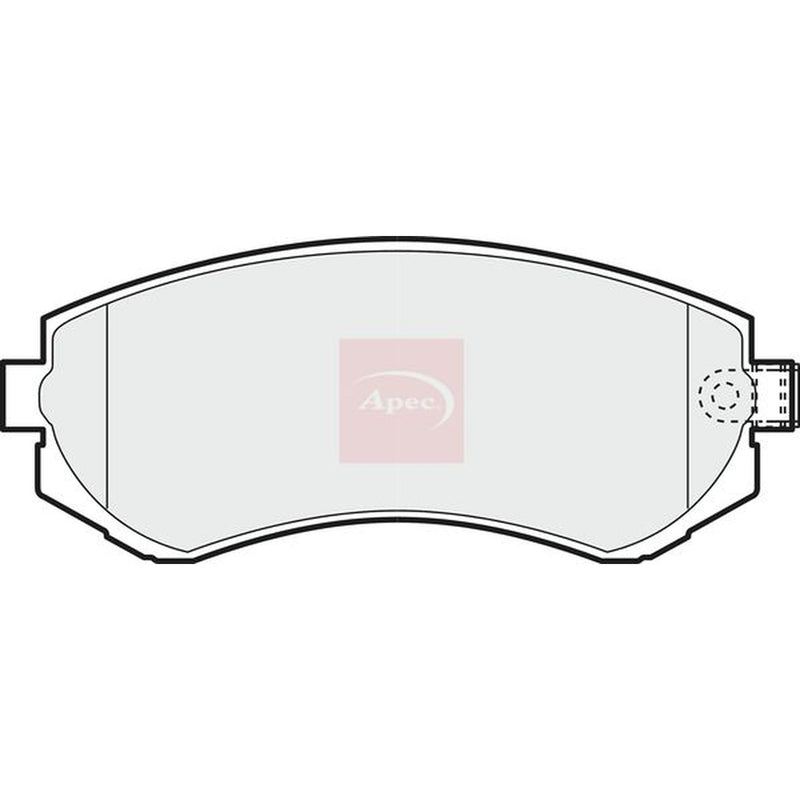 Apec Front Brake Pad Set PAD1147