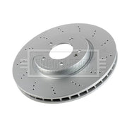 Borg & Beck 2 x / Rear Brake Discs BBD6313S