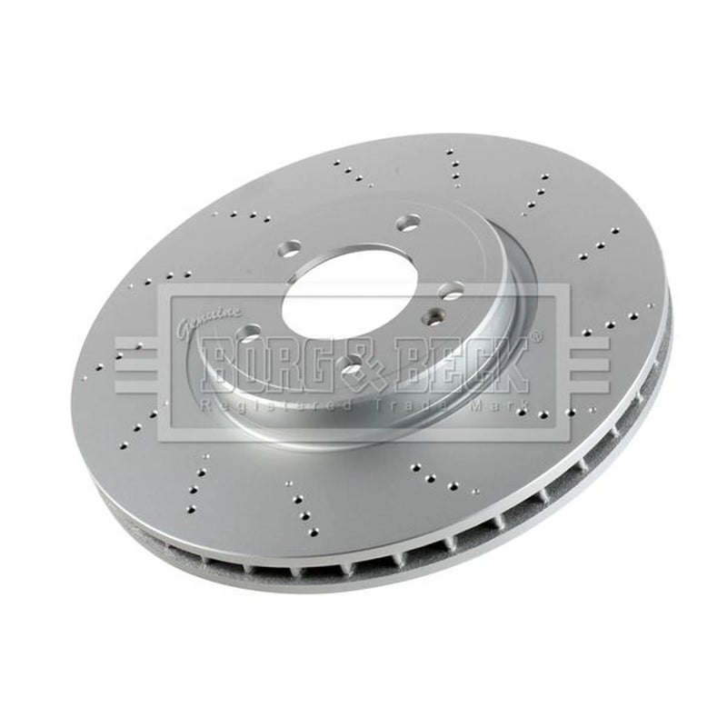 Borg & Beck 2 x / Rear Brake Discs BBD6313S