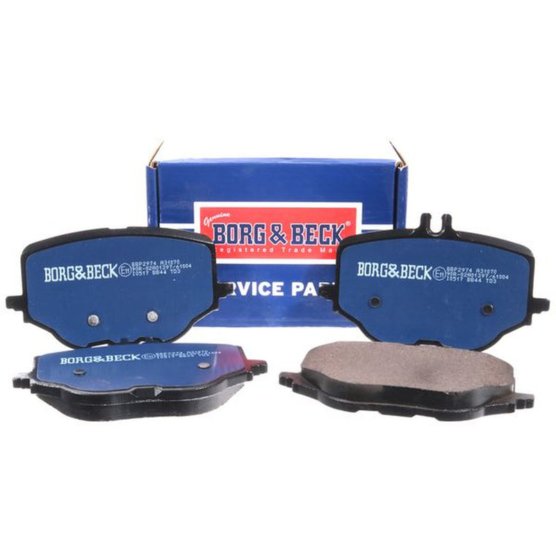 Borg & Beck 4 x Rear Brake Pad Set BBP2974
