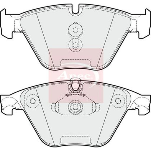 Apec Front Brake Pad Set PAD1774