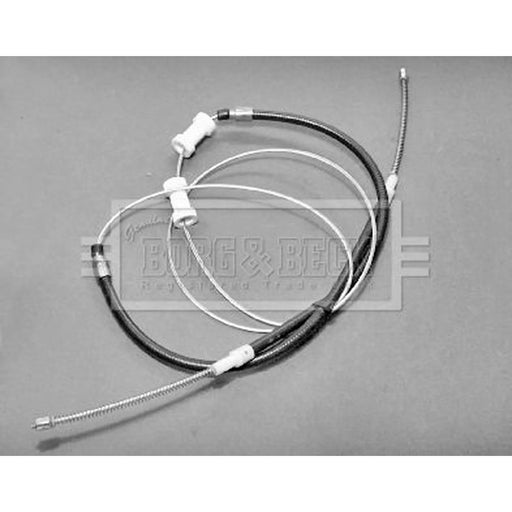 Borg & Beck Handbrake Cable Left Rear BKB1071