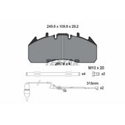 Textar Front Brake Pad Set 2917403