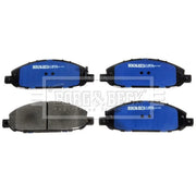 Borg & Beck 4 x Front Brake Pad Set BBP2522