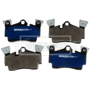 Borg & Beck 4 x Rear Brake Pad Set BBP2352
