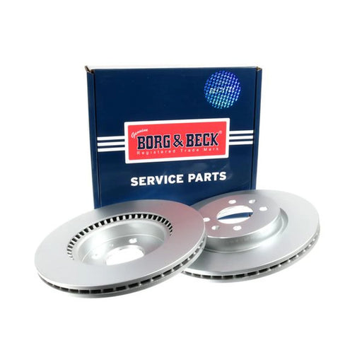 Borg & Beck 2 x Vented Front Brake Discs BBD5243