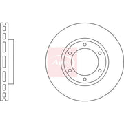 Apec 2 x Vented Front Brake Discs DSK2878
