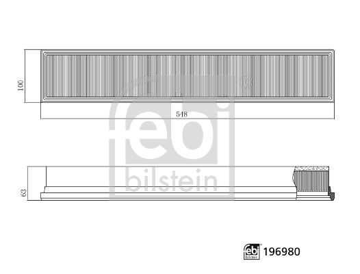 Febi Cabin Air Filter (Pollen Filter)