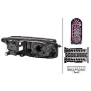 Hella Headlight Headlamp LED Left 1LX 013 143-231