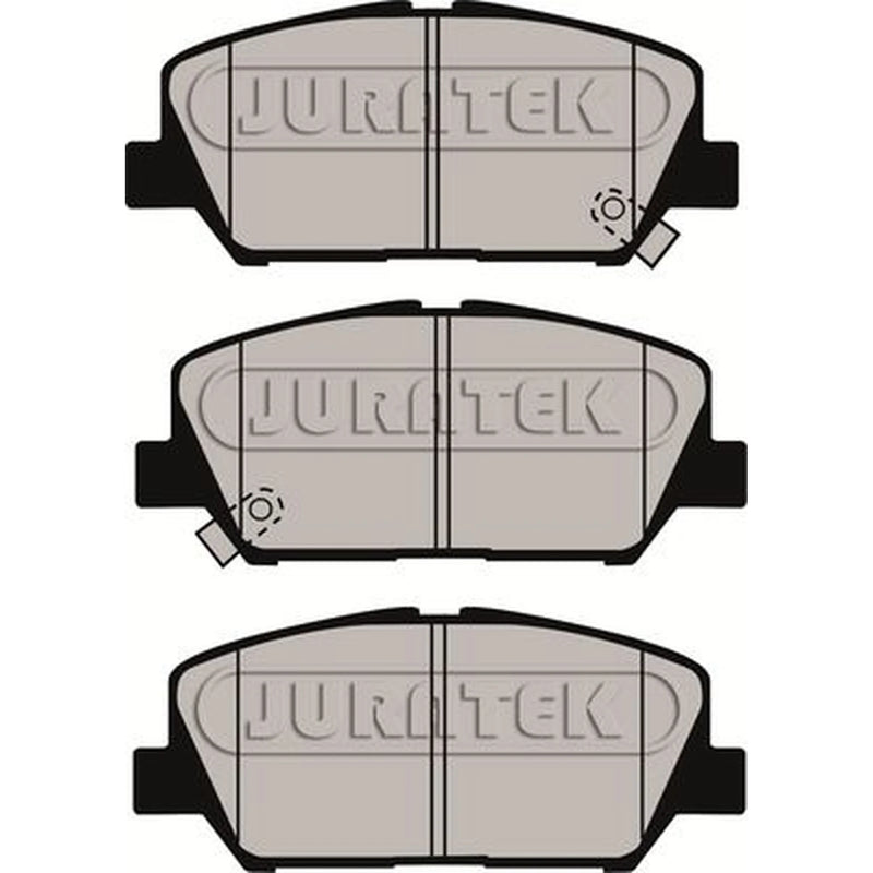 Juratek Front Brake Pad Set JCP8081