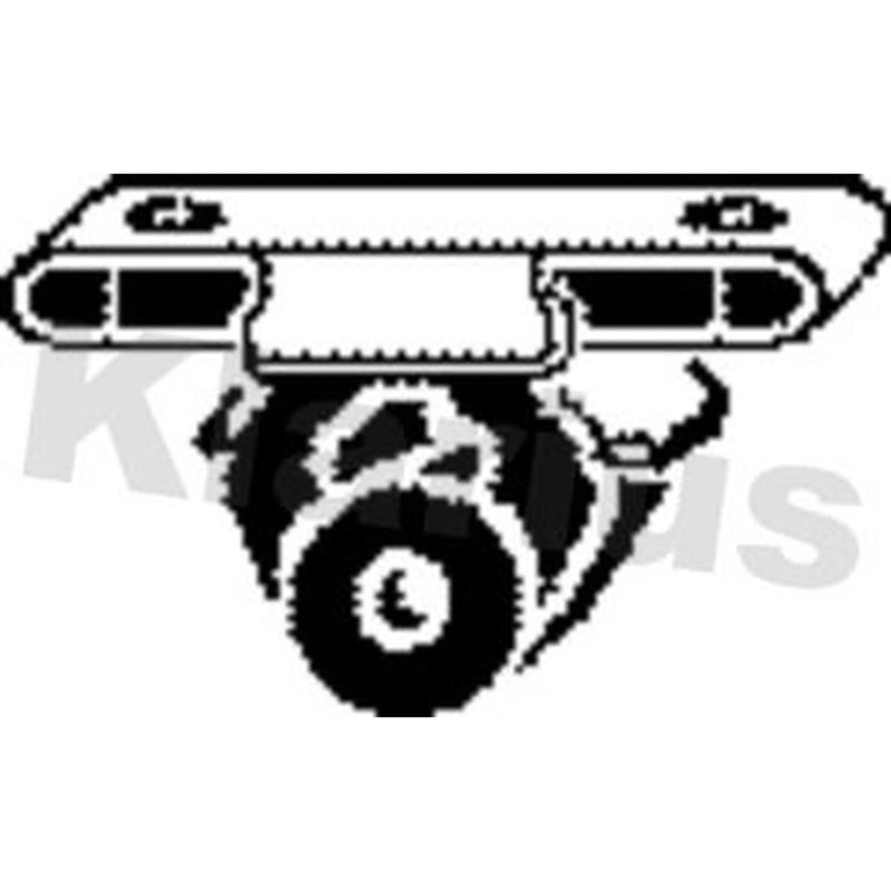 Klarius Exhaust System Mount Rubber 420510