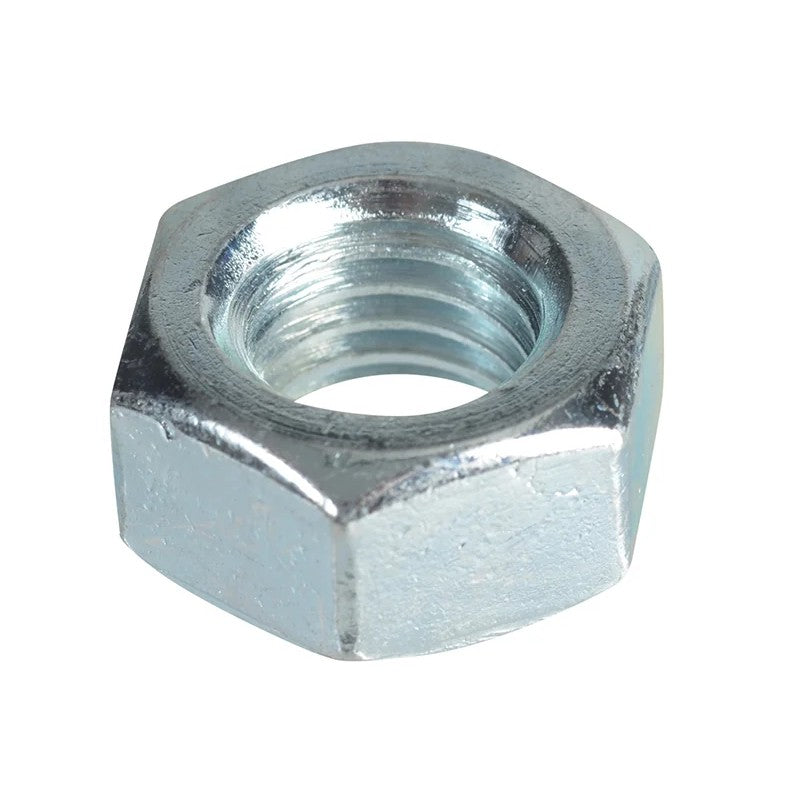 ForgeFix Hexagonal Nuts & Washers ZP M12 ForgePack 6 - FPNUT12