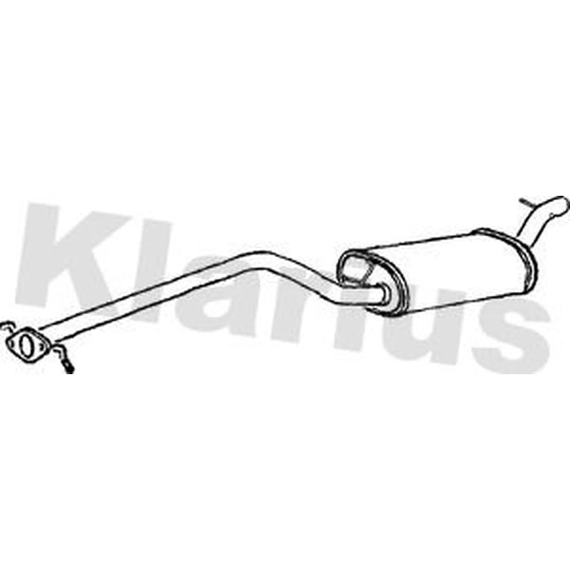 Klarius Box With Centre Pipe Centre FE704A