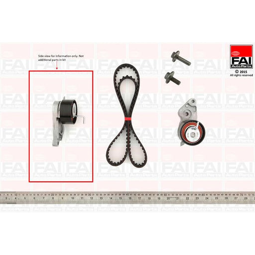 FAI Timing Belt Kit with Rollers TBK104
