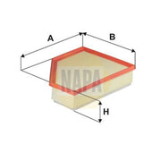 NAPA Engine Air Filter NFA1518