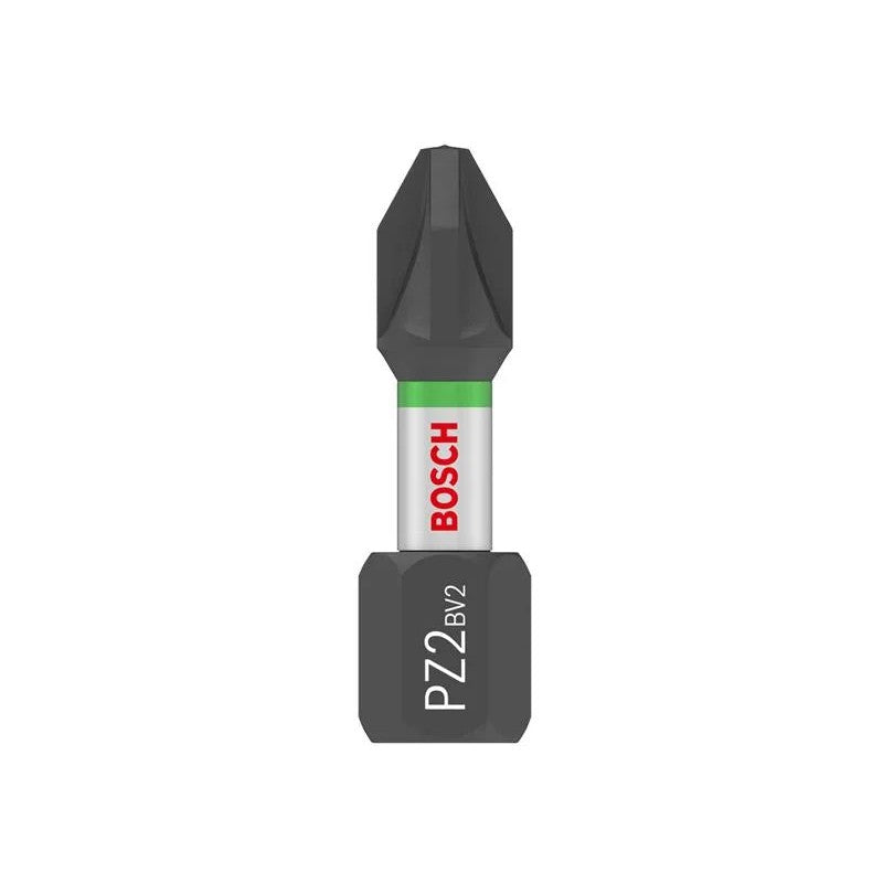 Bosch Powertool Accessories Impact Control Screwdriver Bit PZ2 (Pack 25)