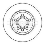 Borg & Beck 2 x Solid Rear Brake Discs BBD4278