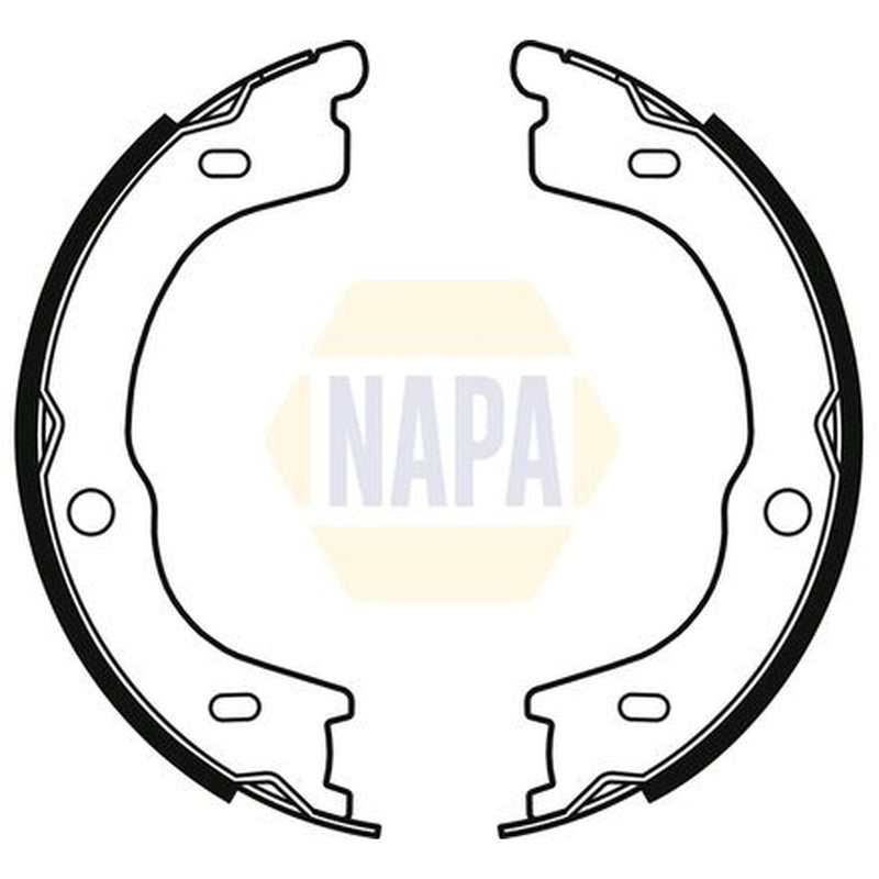 NAPA Parking Brake Shoe Set NBS5057