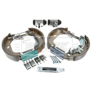 Borg & Beck Brake Shoe Set Axle Kit BBS1078K