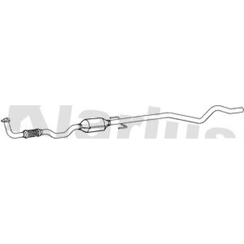 Klarius Catalyst Type Approved With Pipe 322552