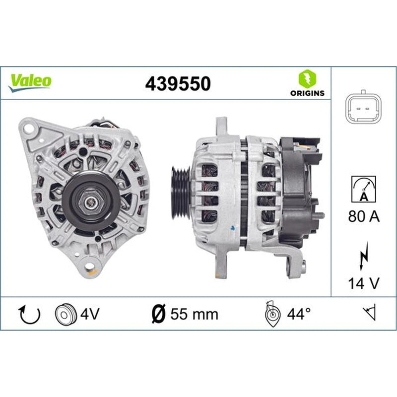 Valeo Car Alternator 12V 439550