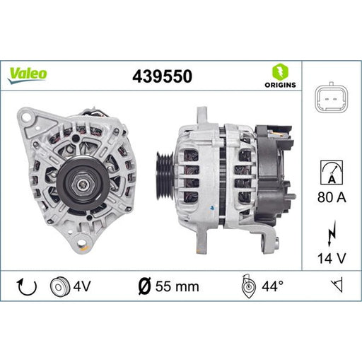 Valeo Car Alternator 12V 439550