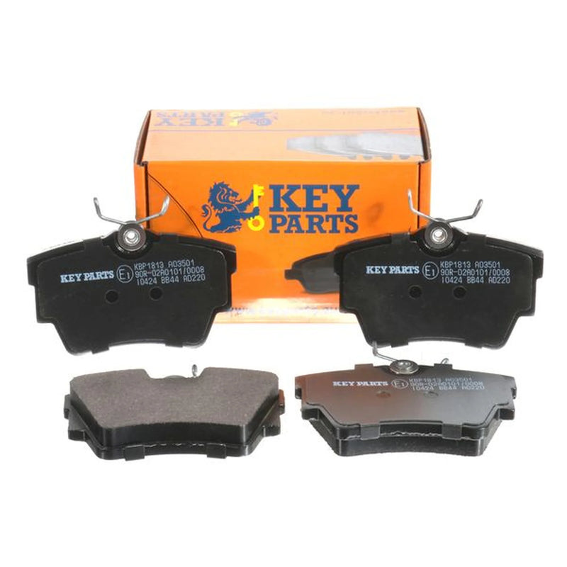 Key Parts 4 x Rear Brake Pad Set KBP1813