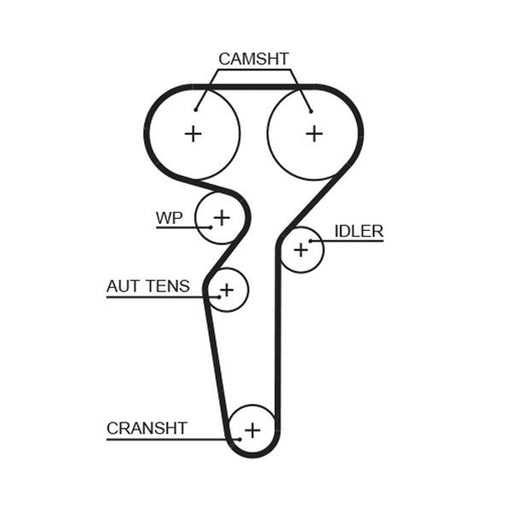Gates Timing Belt & Water Pump Kit KP15685XS