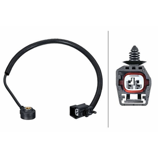 Hella Engine Knock Sensor Right 6PG 013 114-741