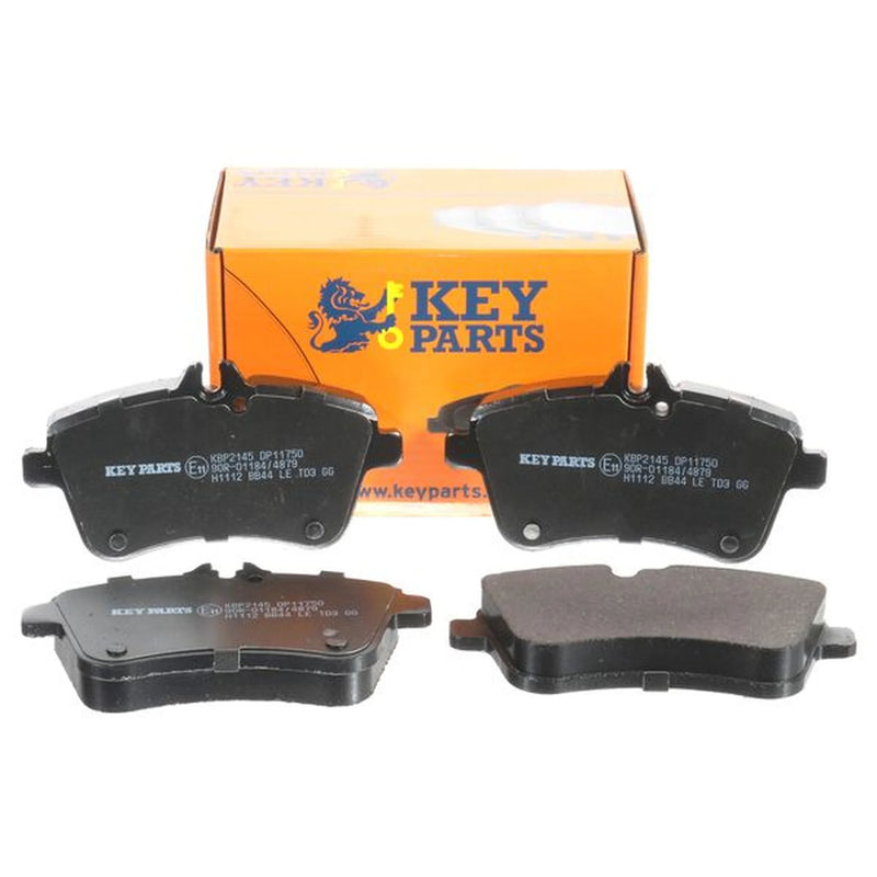 Key Parts 4 x Front Brake Pad Set KBP2145