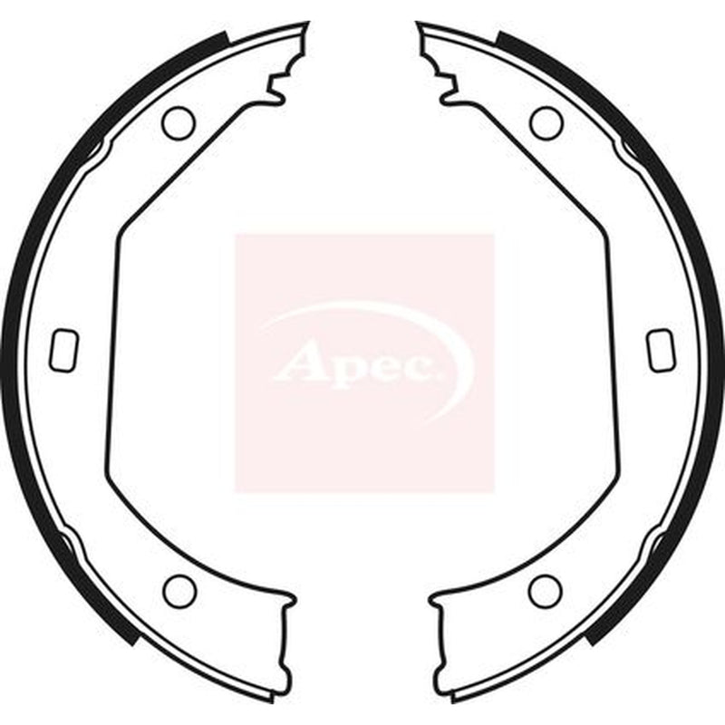Apec Parking Brake Shoe Set SHU594