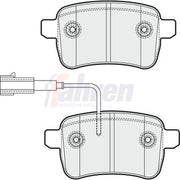 Fahren Rear Brake Pad Set FBP3711